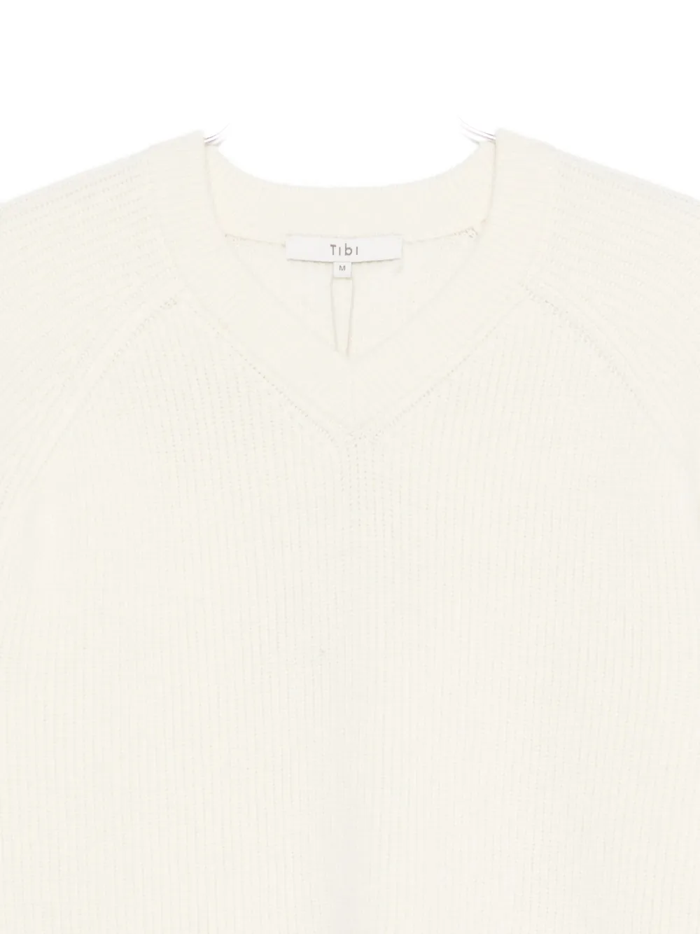  Tibi V-neck Sweater - Neutrals 
