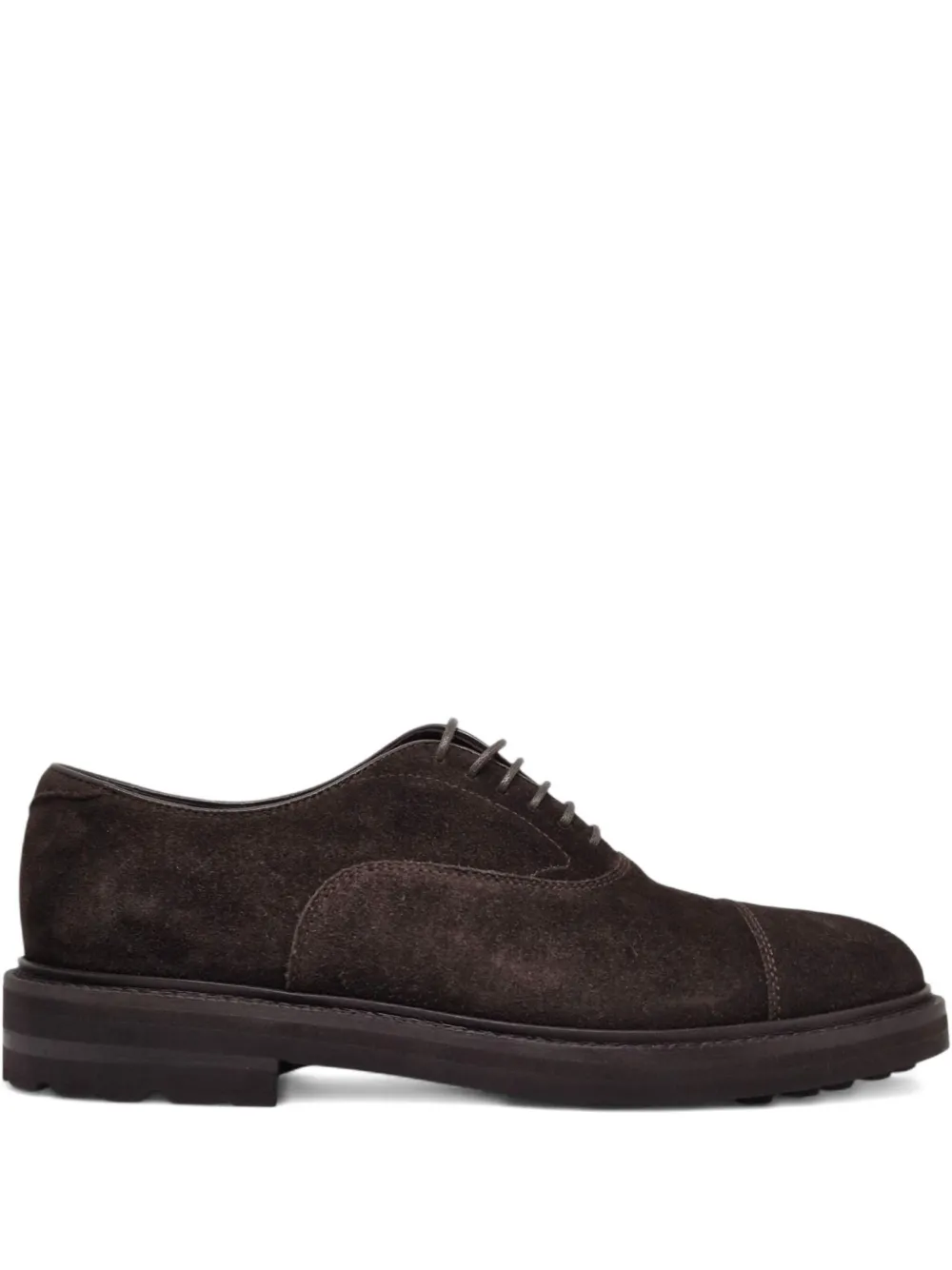 Henderson Baracco Suède Oxford schoenen Bruin