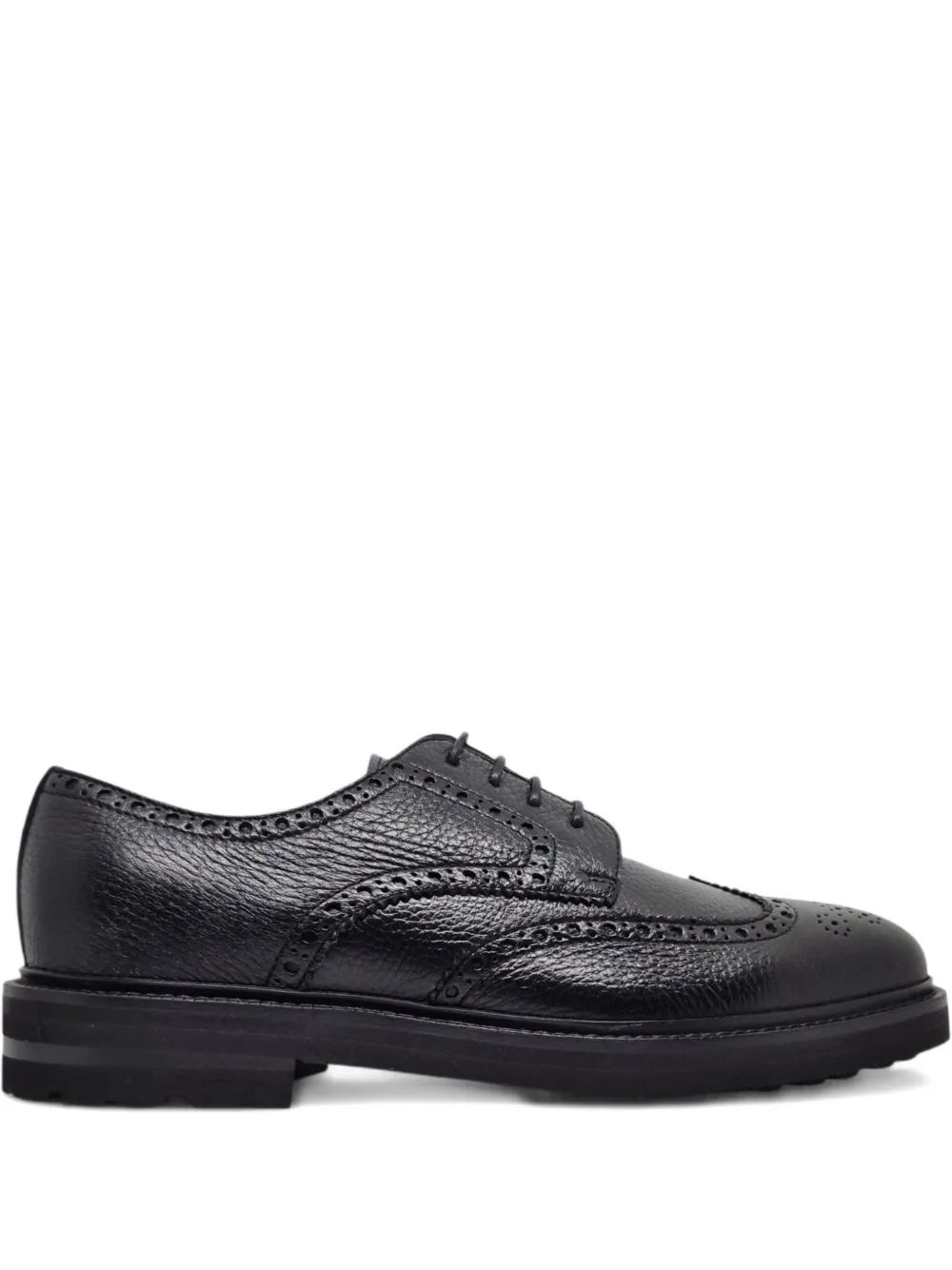 Henderson Baracco Leren derby schoenen Zwart