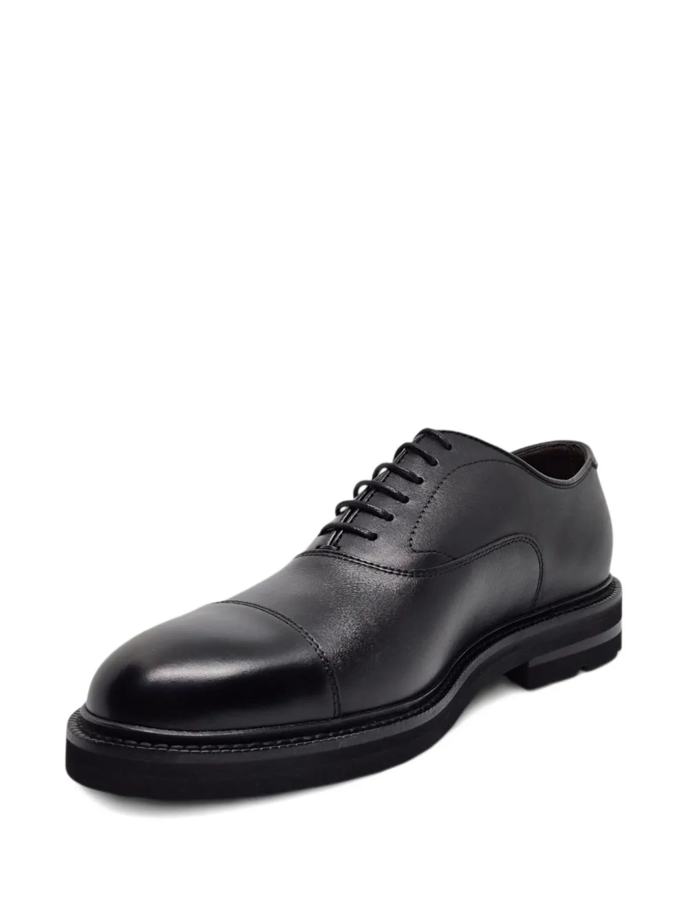 Henderson Baracco Leren Oxford schoenen Zwart