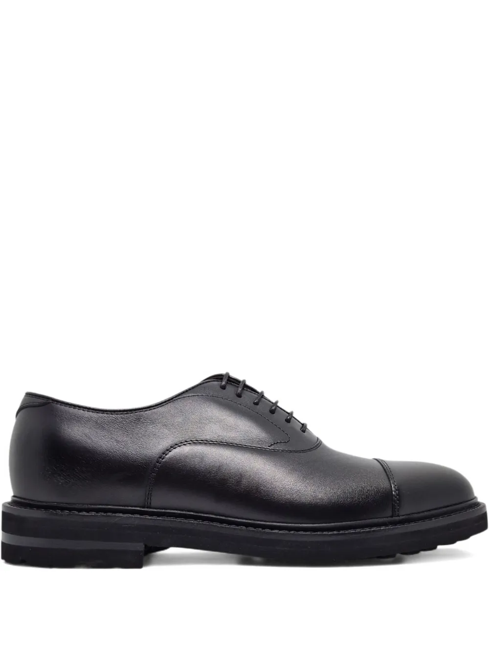 Henderson Baracco Leren Oxford schoenen Zwart