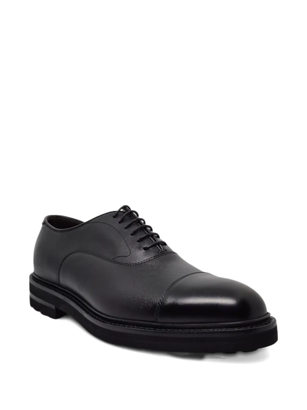 Henderson Baracco Leren Oxford schoenen Zwart