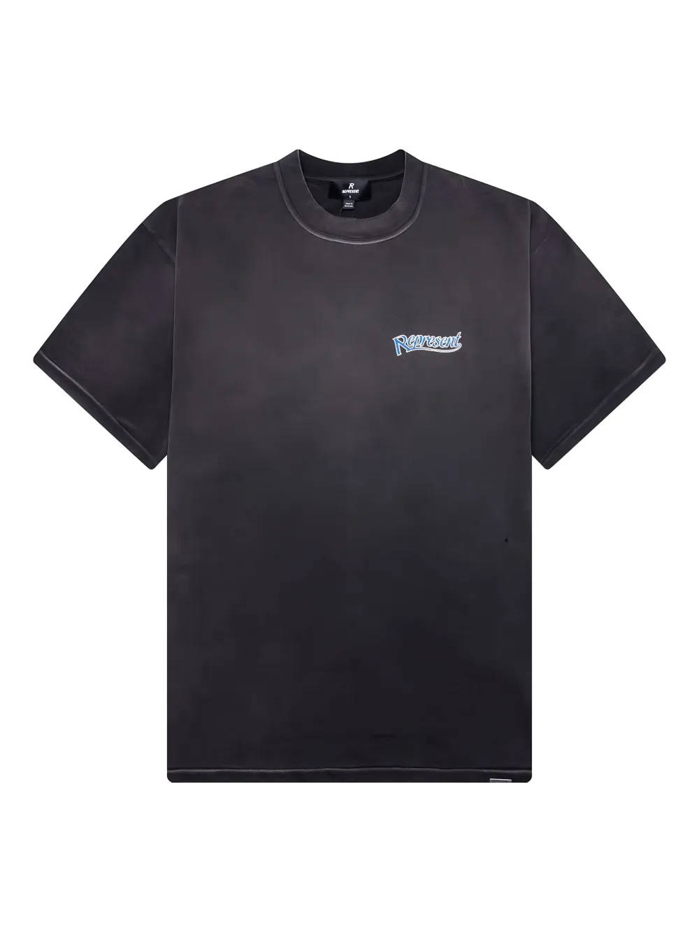 Represent logo-print T-shirt | Black | Image 1