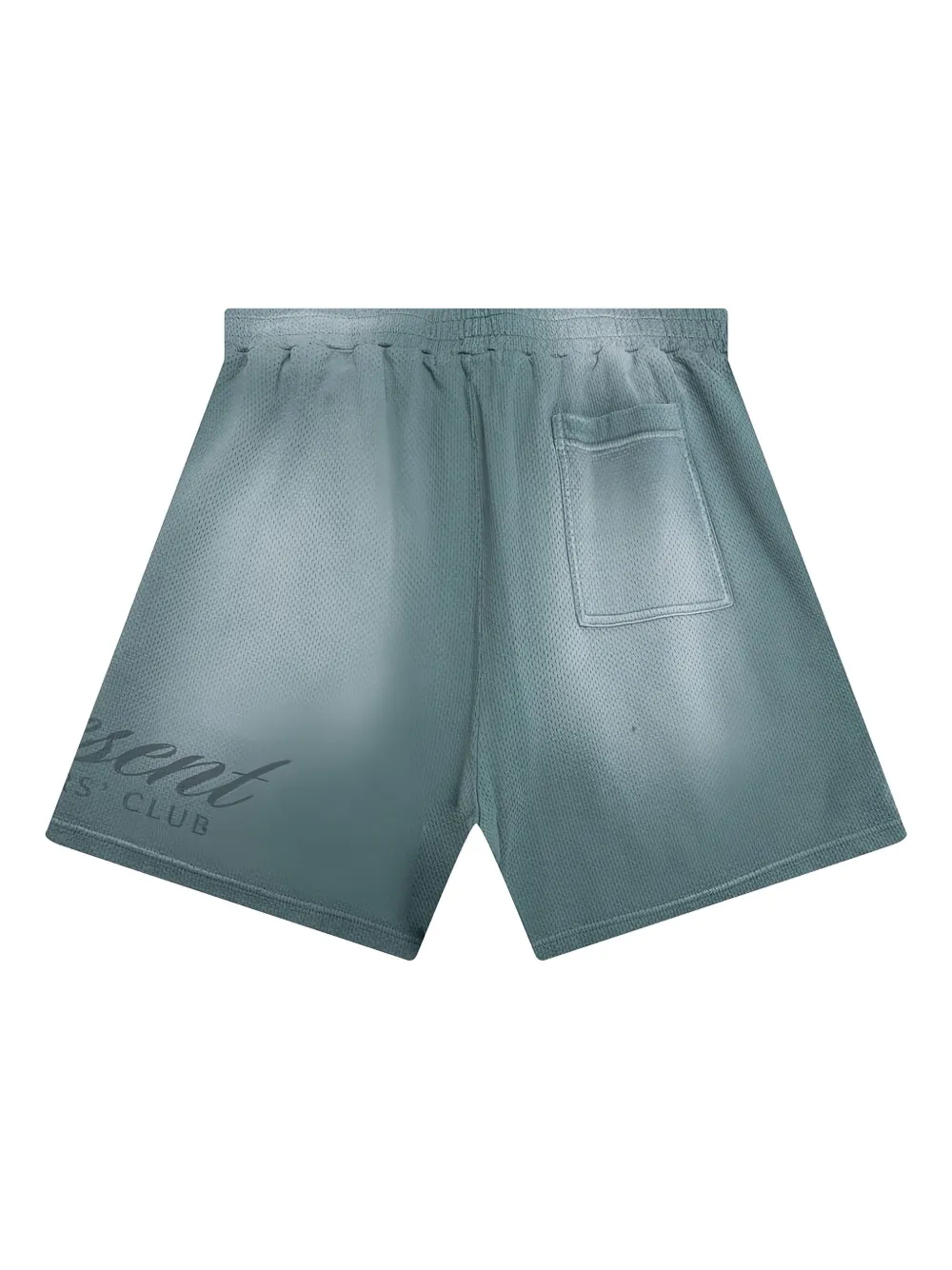 Represent Script Mesh Shorts In Green