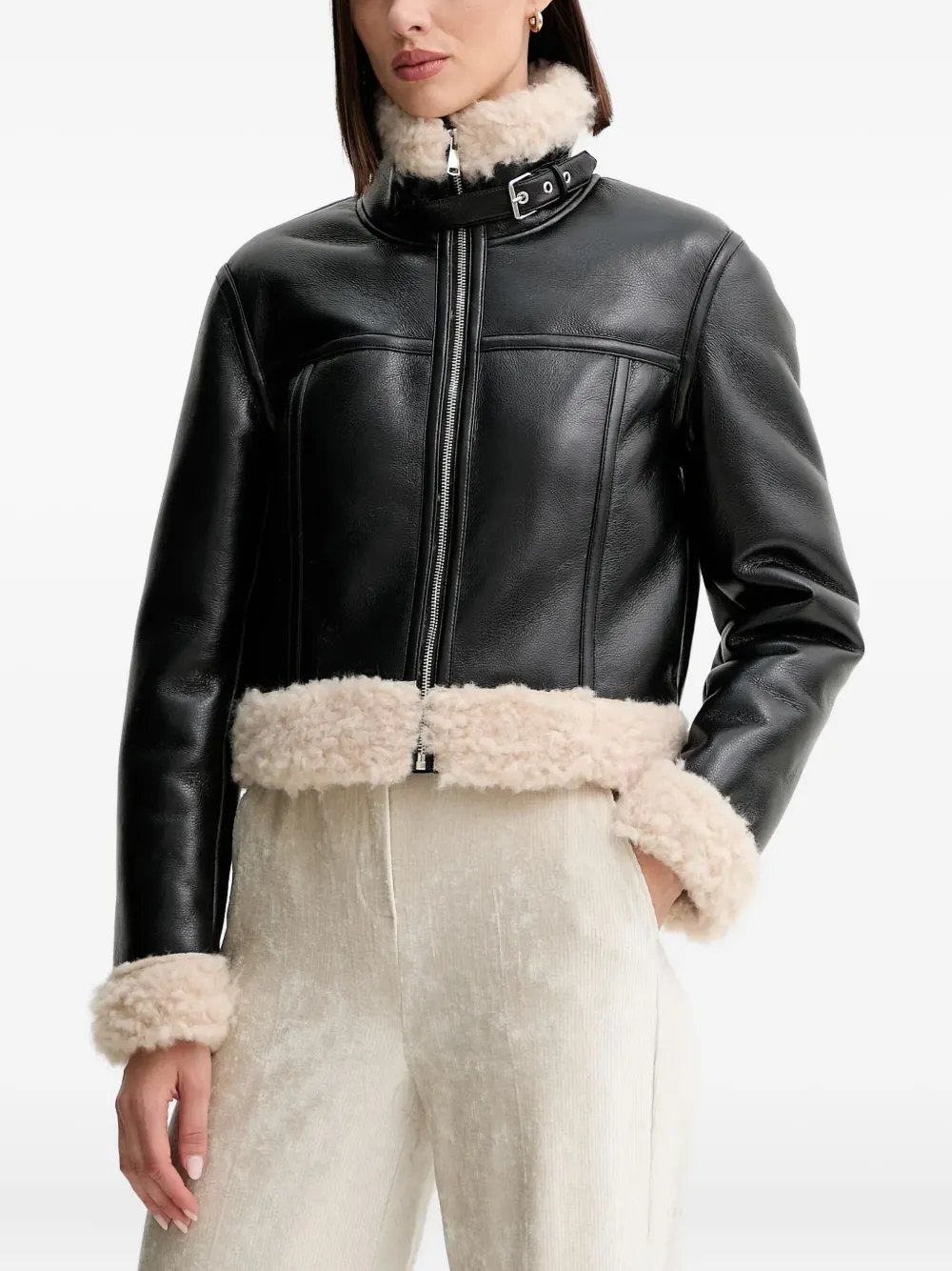 TWINSET chamarra con cierre | negro | Image 1