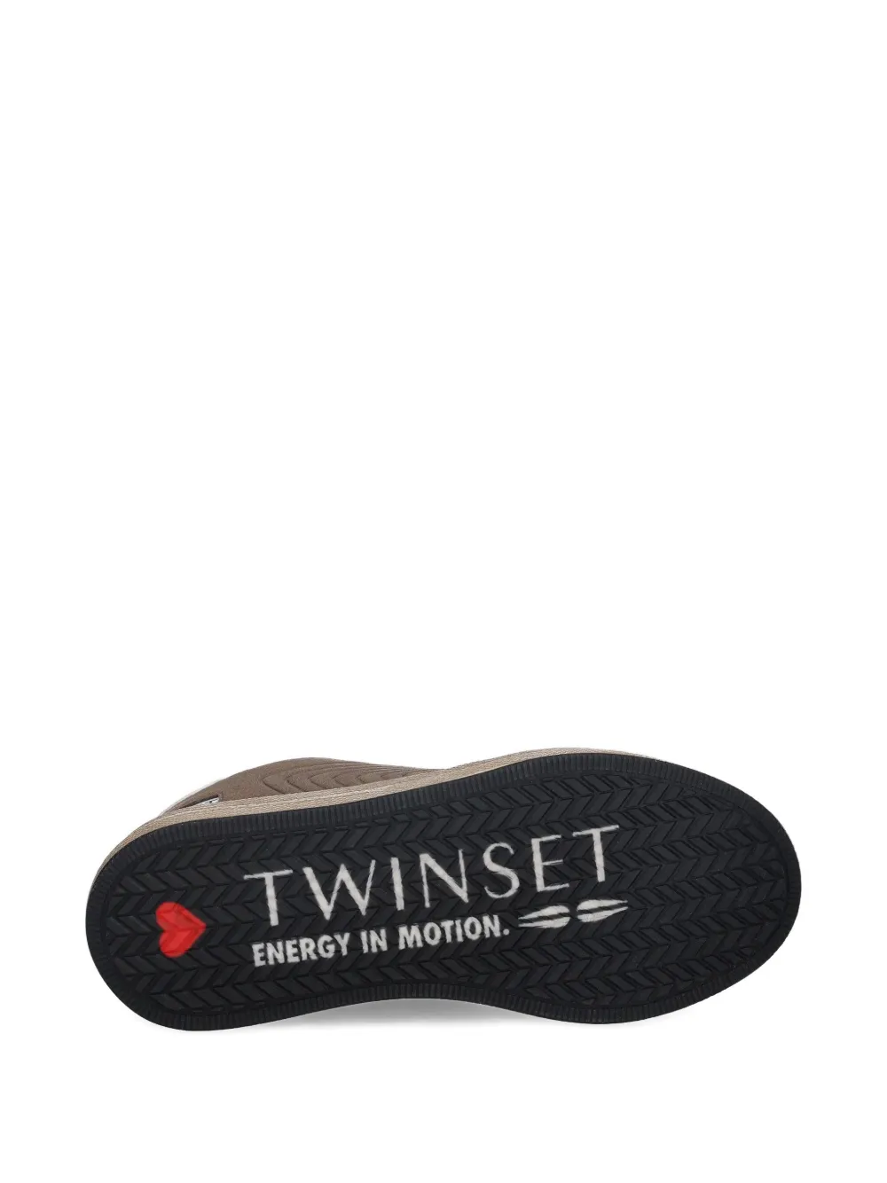 TWINSET Sneakers met reliëf-patroon Bruin