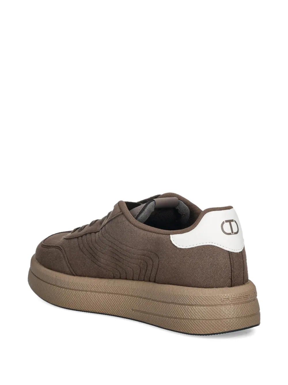 TWINSET Sneakers met reliëf-patroon Bruin