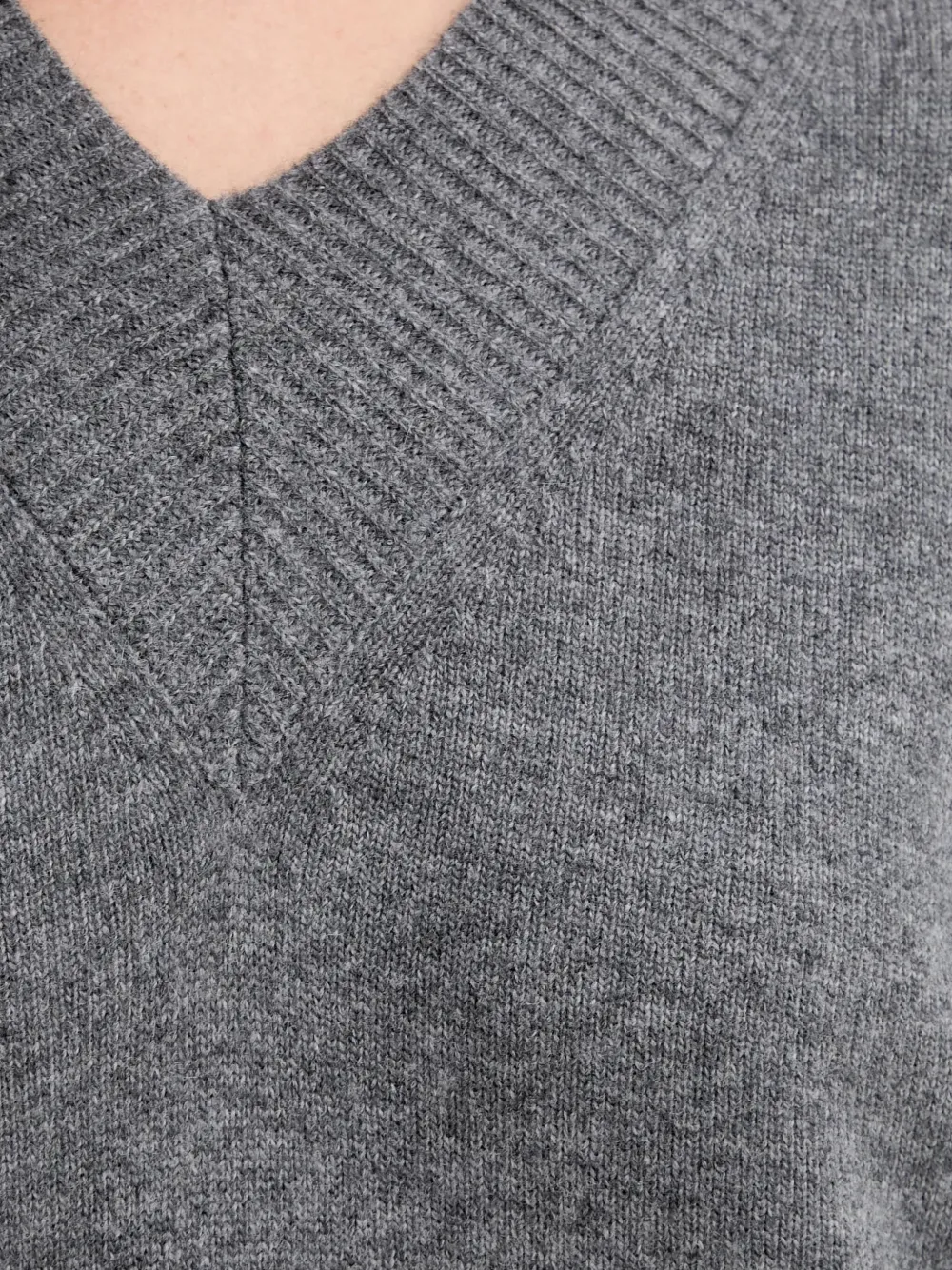 Twinset Cashmere-blend Jumper In Gray