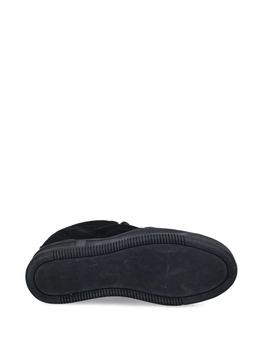 Twinset Suede Sneakers In Black
