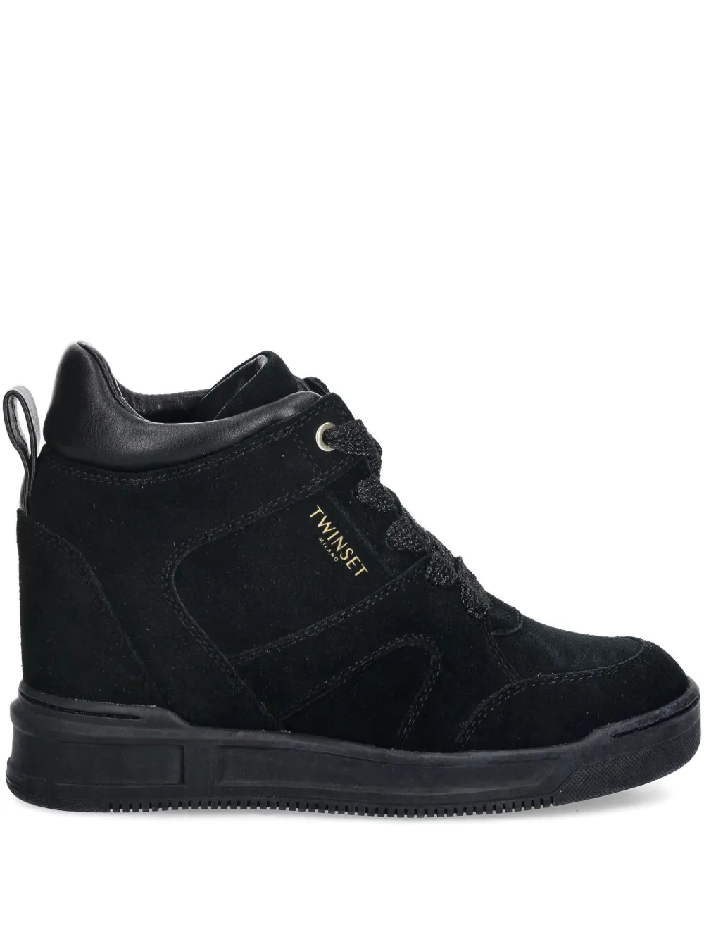 TWINSET baskets en daim | noir | Image 1