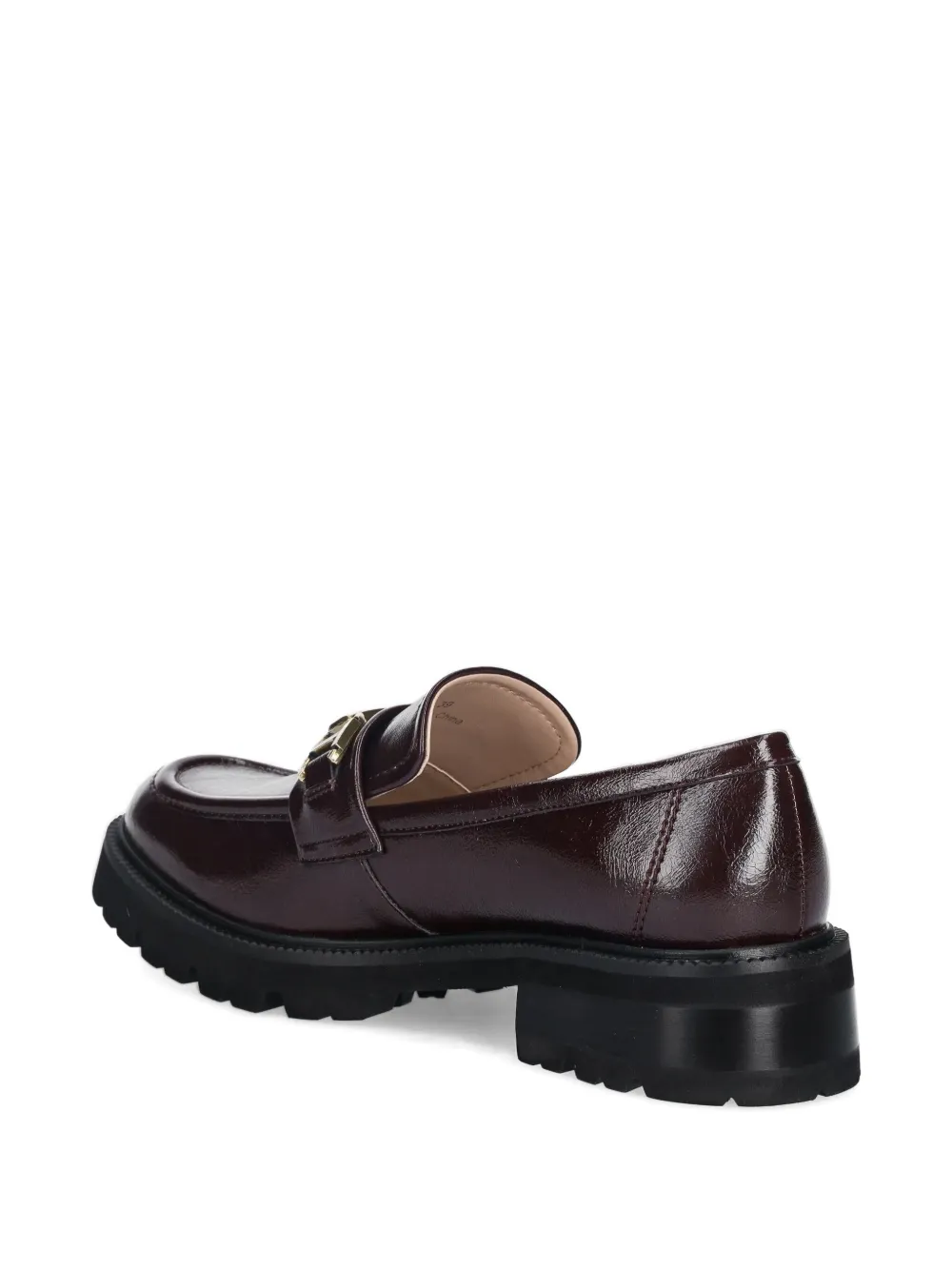 TWINSET 45 mm loafers met gespdetail Bruin