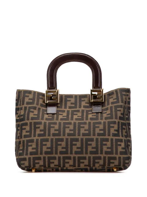 Fendi Pre-Owned 20th Century Small Zucca Canvas Twins tote bag