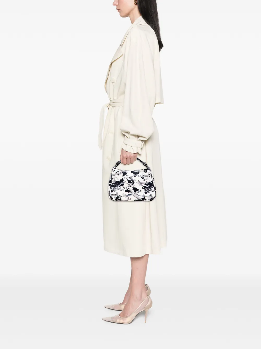 CHANEL Pre-Owned 2005-2006 Printed Canvas Coco Airline handbag | Pre-Owned | Image 2