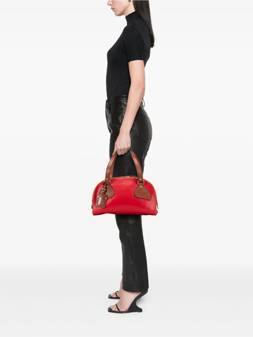 Prada Pre-Owned شنطة كتف 'فيتيلو سبورت بولر باغ' 2000-2025 | كلاسيكيات | Image 2
