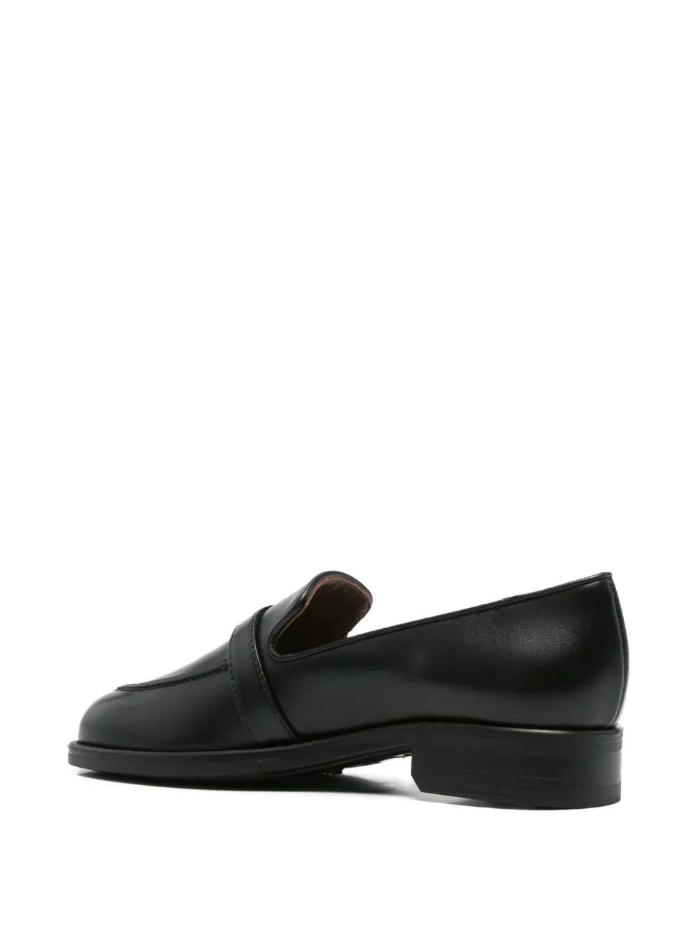 Giuseppe Zanotti Leren loafers Zwart