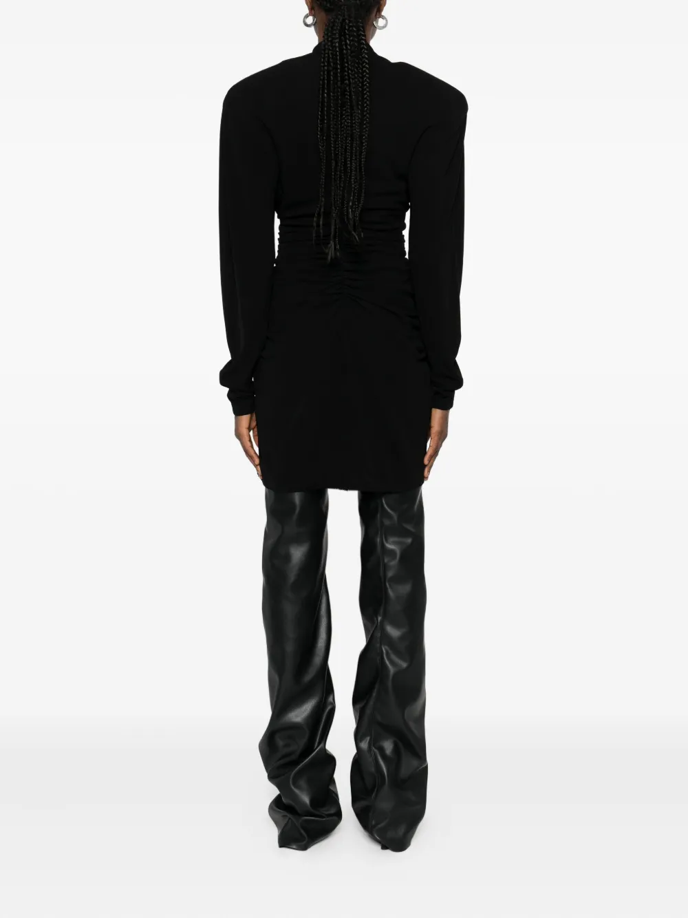 Stella Mccartney Lace Midi Dress In Black
