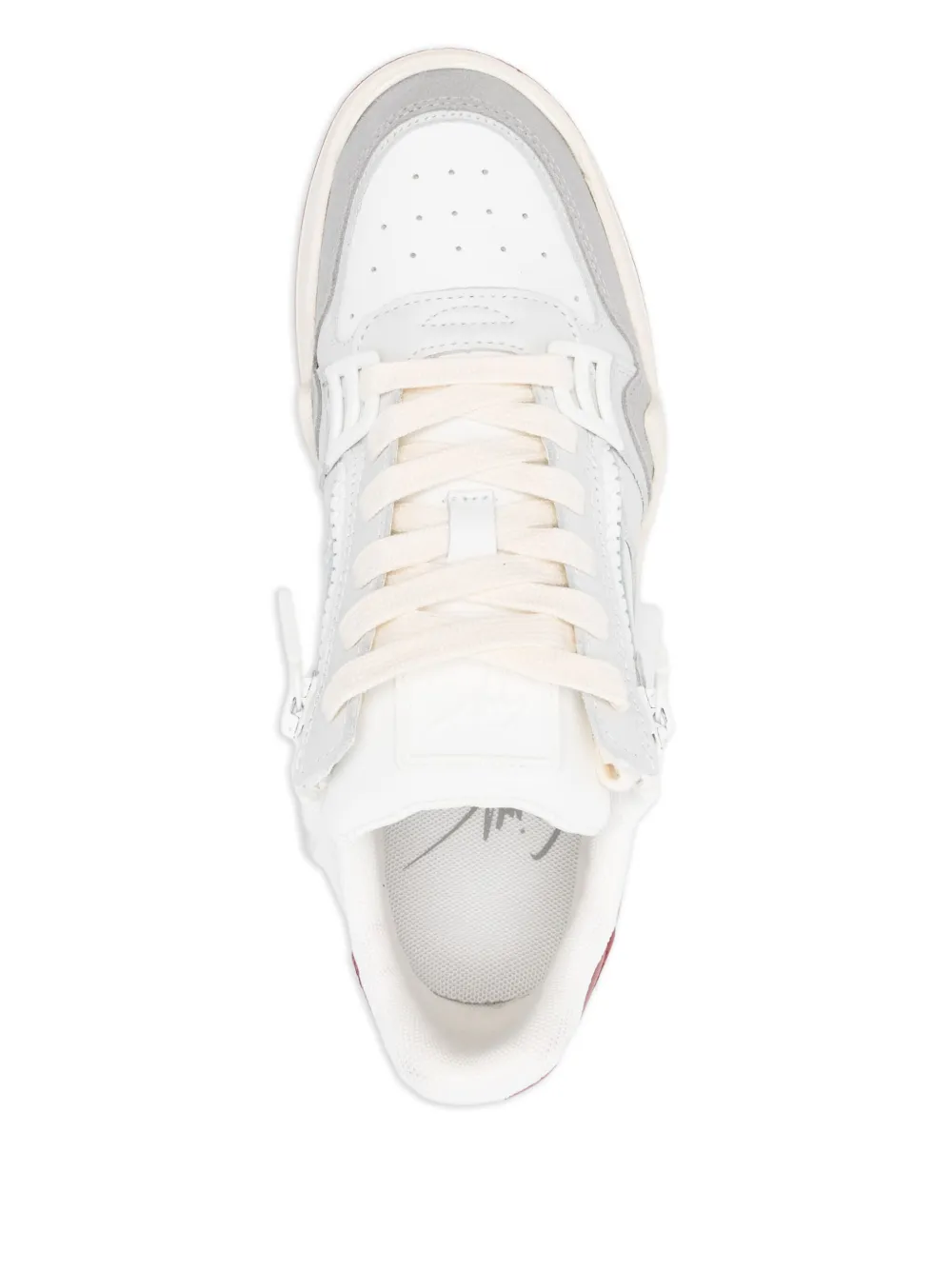 Giuseppe Zanotti Leren sneakers Wit