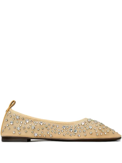 Tory Burch rhinestone-embellished ballet flats