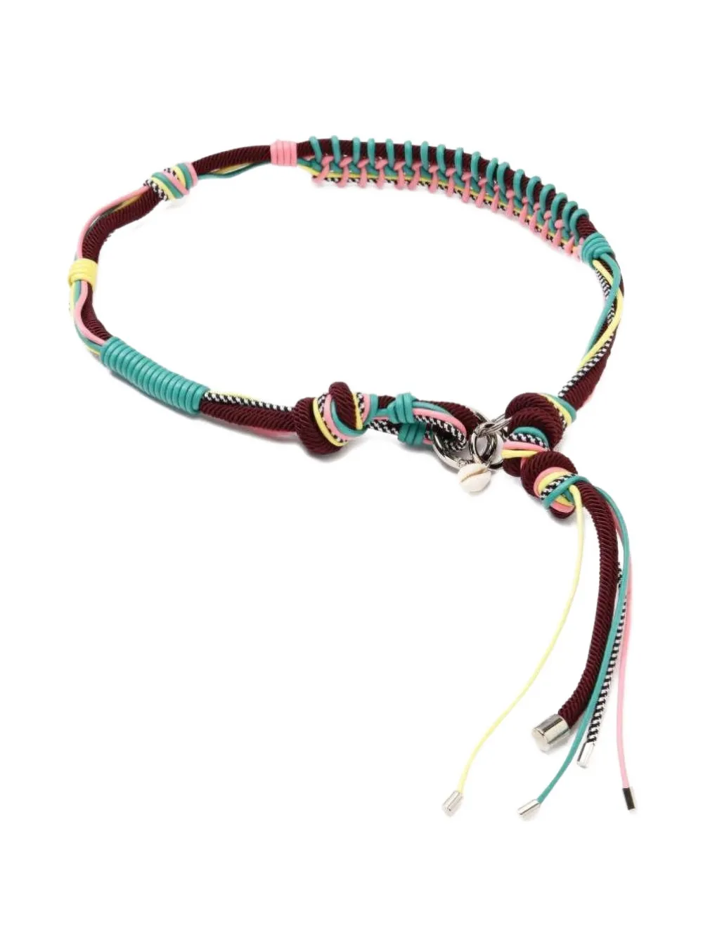 Kashura Knotted String Belt In Multi