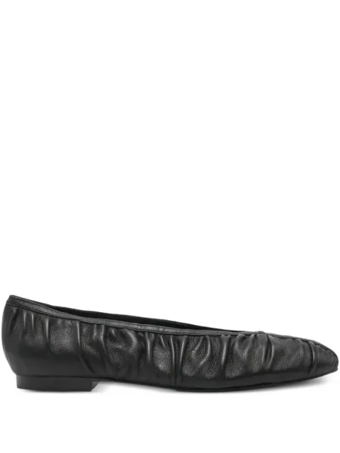 Bibi Lou ruched ballet flats