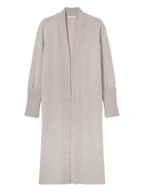Fedeli ribbed cuff coat