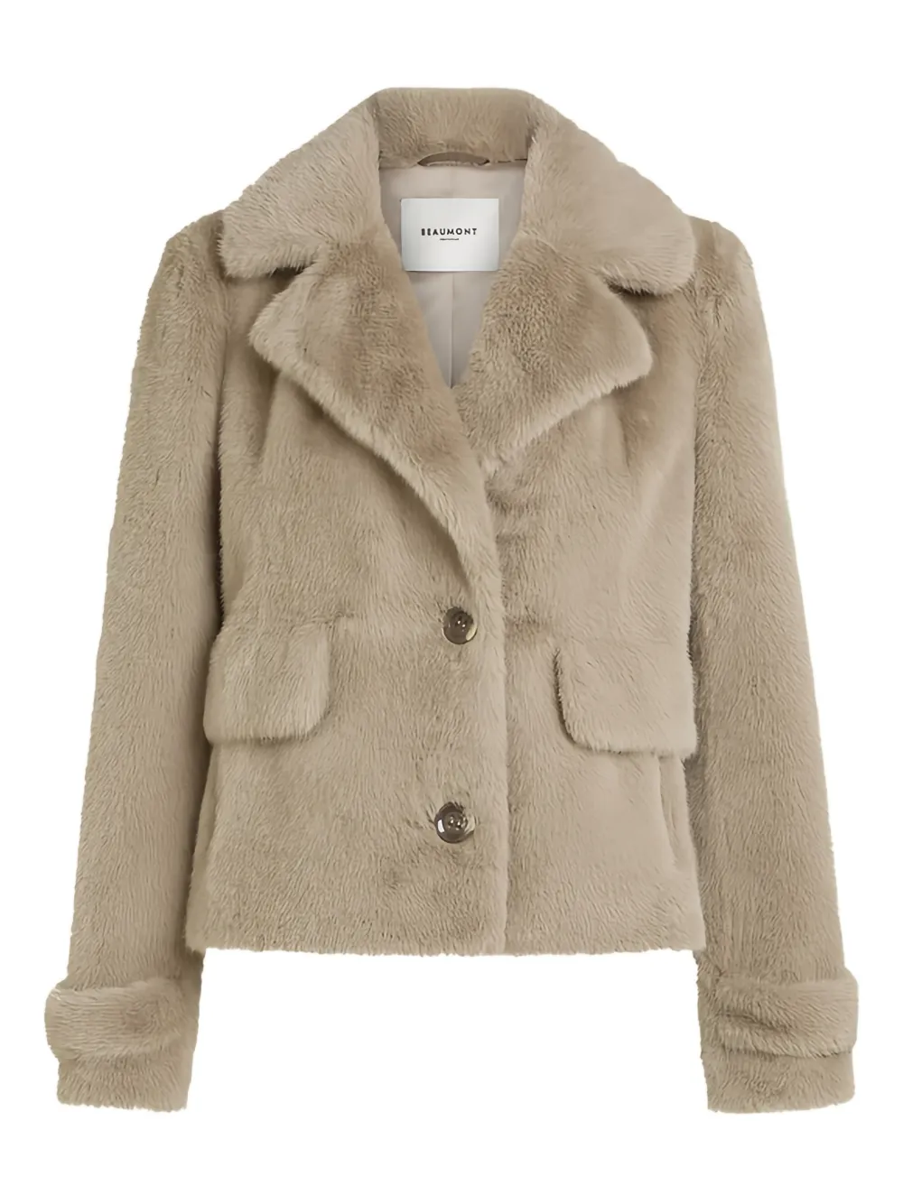 Beaumont & Fletcher button pocket jacket | Neutrals | Image 1