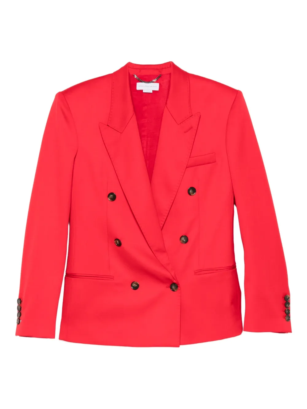 Stella McCartney double-breasted blazer | Red | Image 1