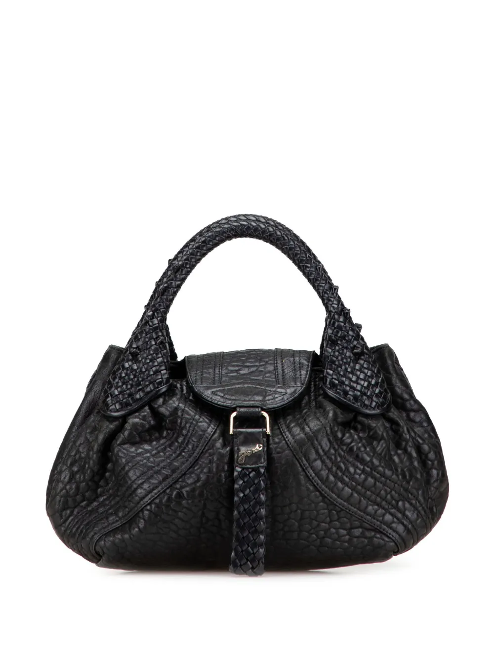Fendi Pre-Owned 2000-2010 Leather Spy handbag | Black | Image 1