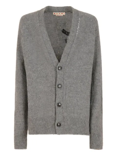 Marni wolf-patch cardigan