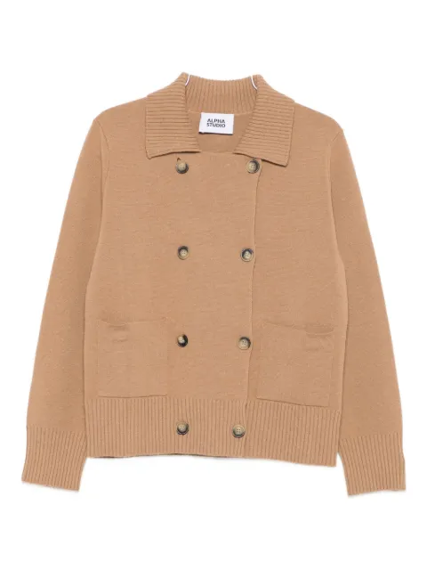 ALPHA STUDIO wool coat