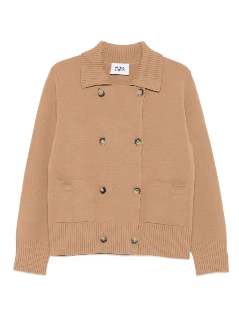ALPHA STUDIO wool coat