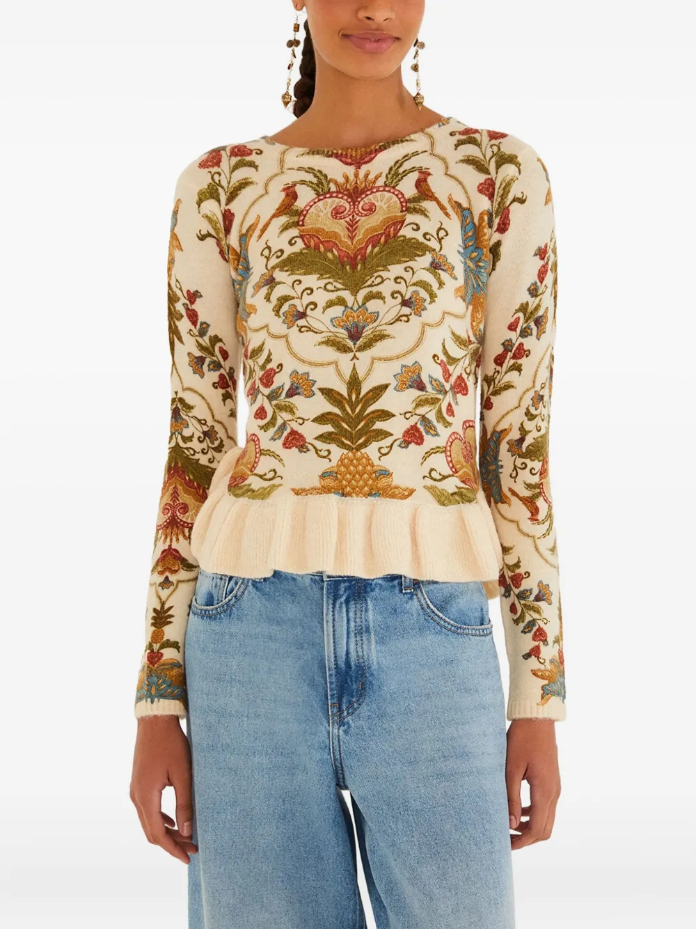 FARM Rio Trui met ruches Beige