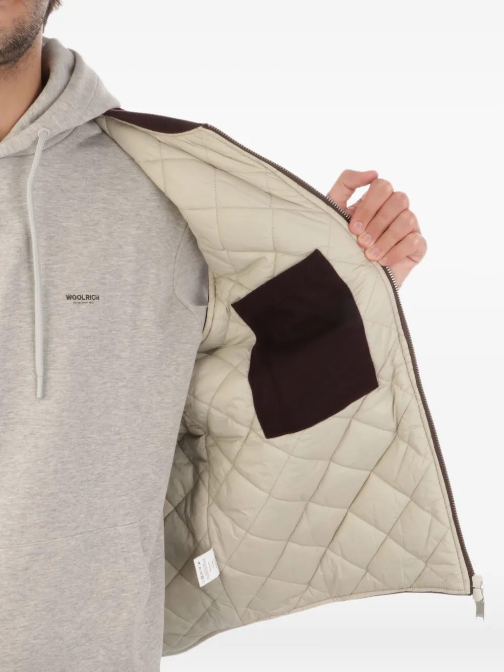 Autry Zip Pocket Gilet In Black