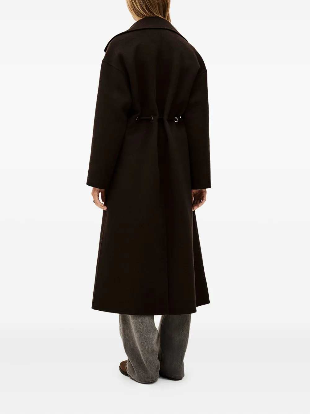 Ba&Sh Kate jas met gestrikte taille Bruin