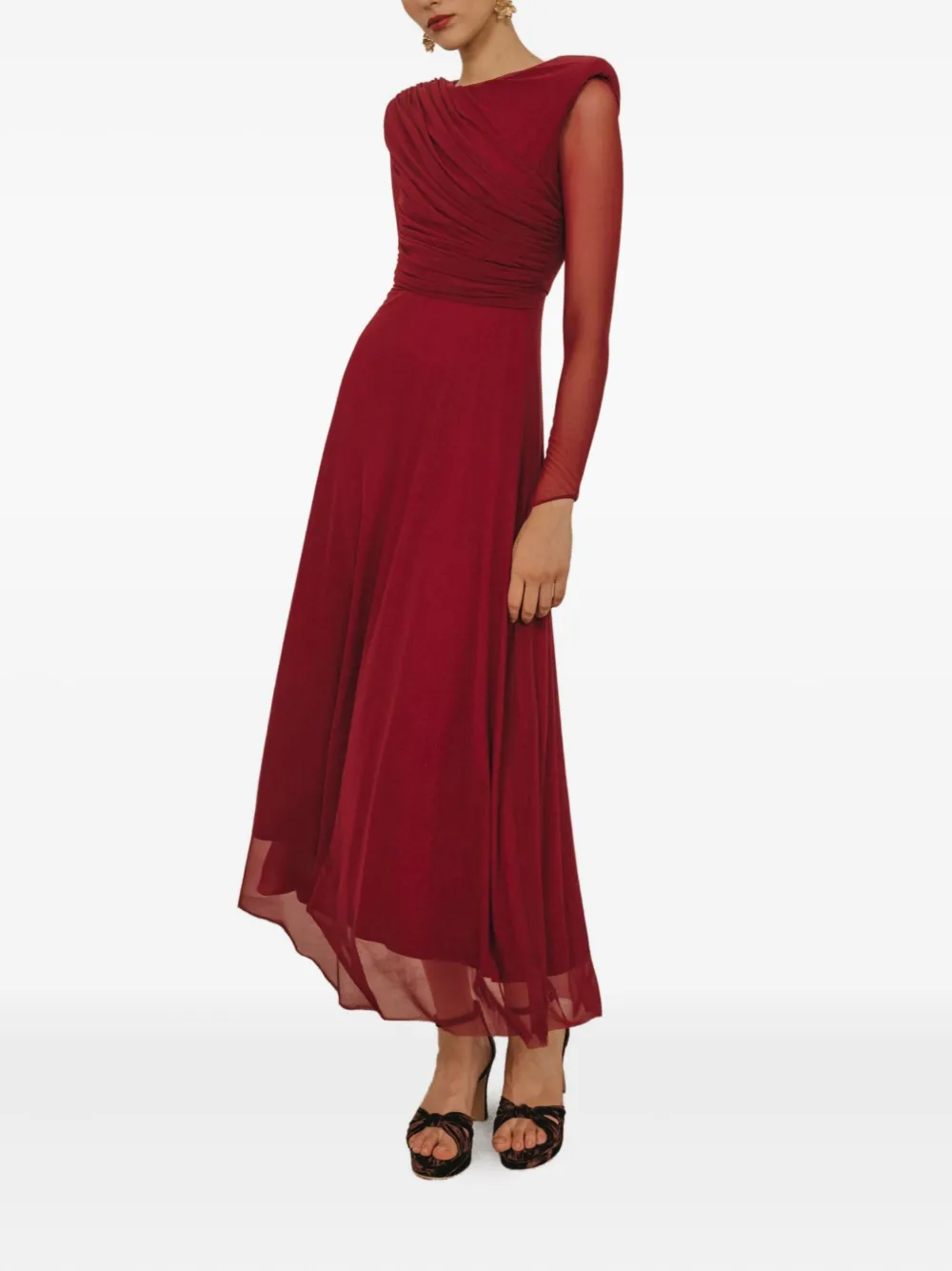 CHERUBINA Odile draped maxi dress | Evening Dresses | Image 2