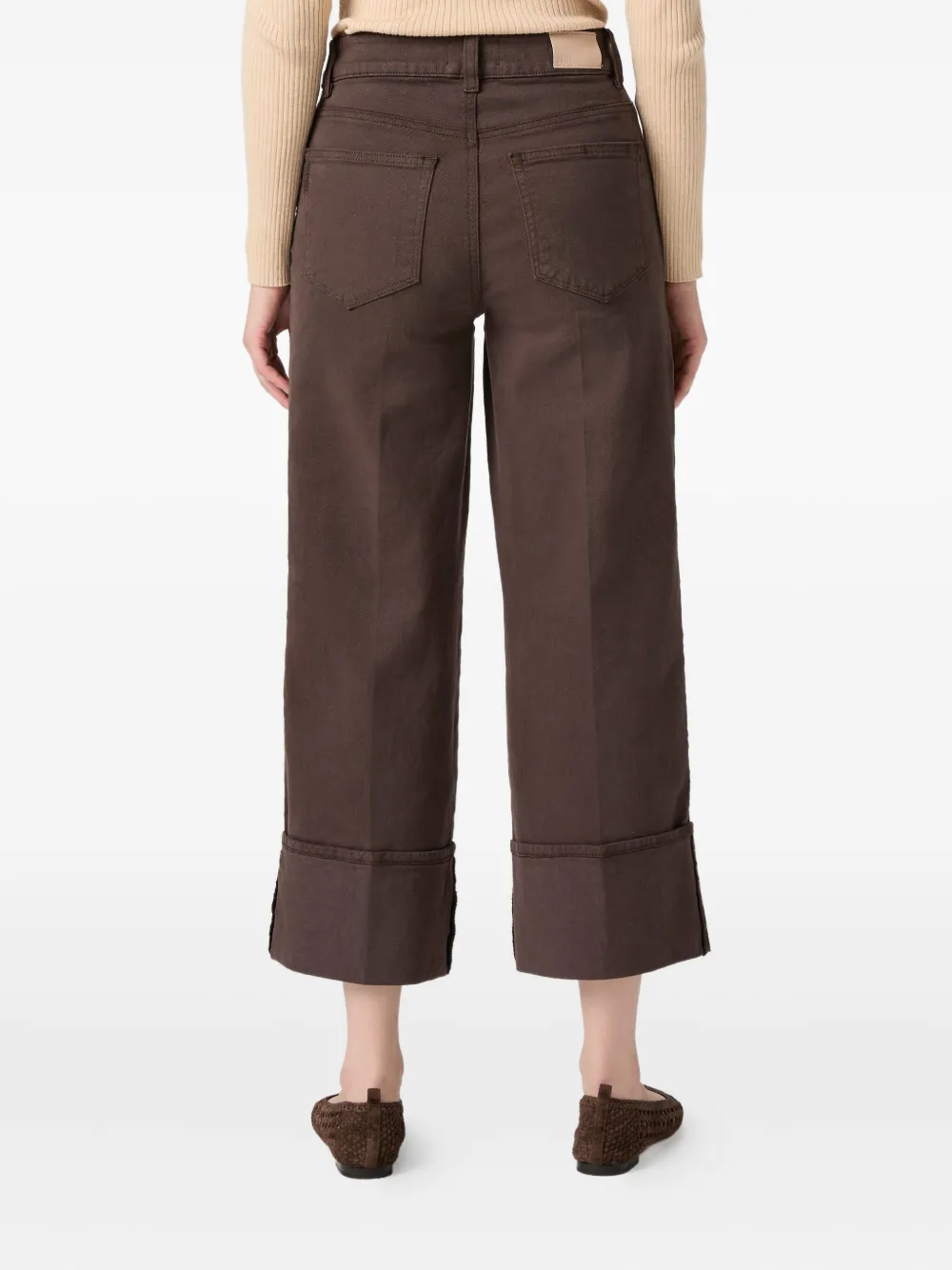 PAIGE Sasha jeans Bruin