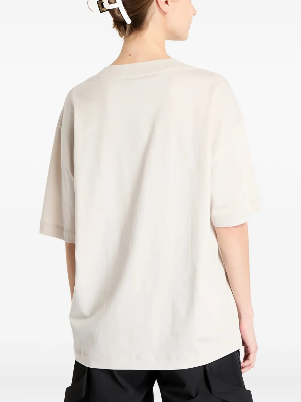 Apc Grand Logo-print T-shirt In Blue