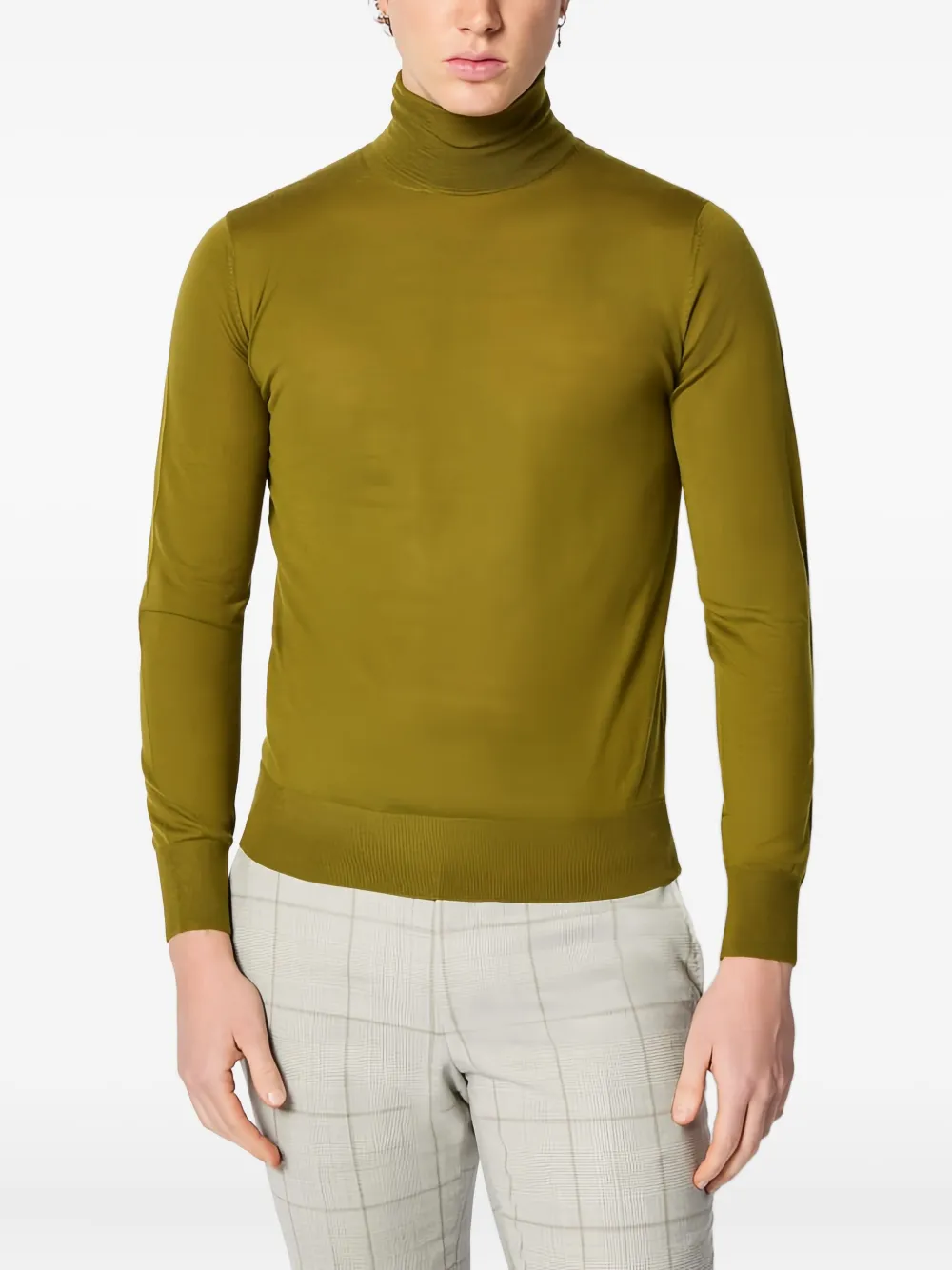 L.B.M. 1911 roll-neck sweater | Green | Image 1