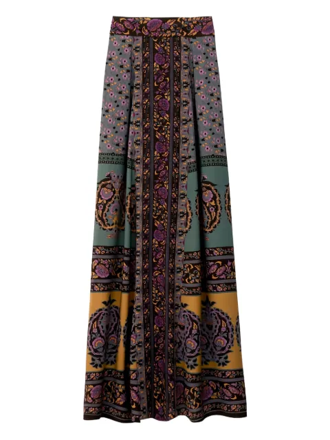Ba&Sh Bayro floral paisley-pattern maxi skirt