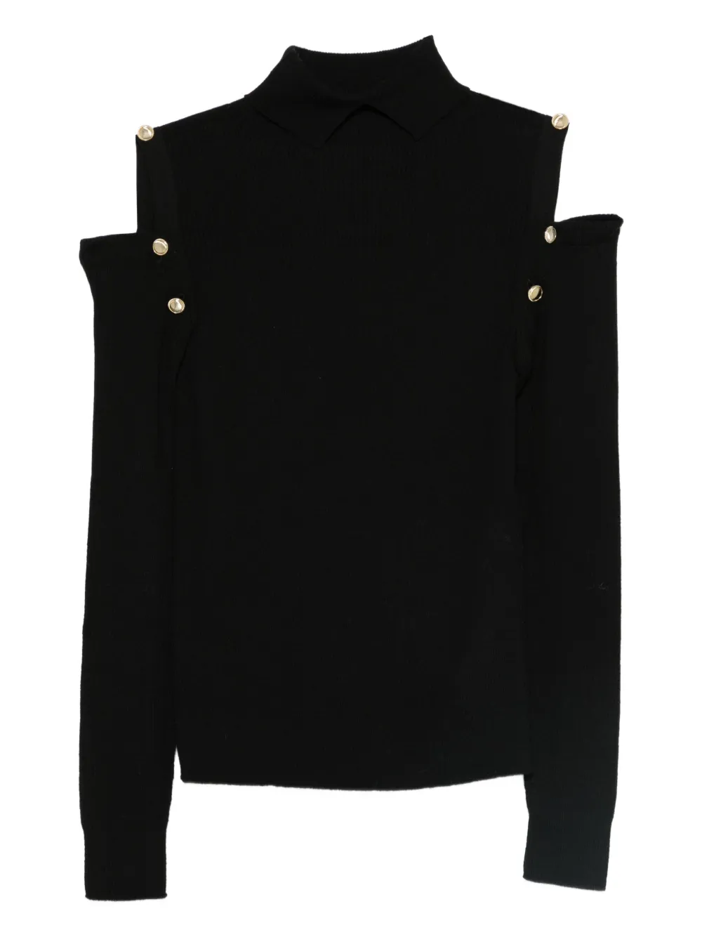 D.Exterior オープンショルダー セーター - ブラック D.Exterior オープンショルダー セーター - ブラック