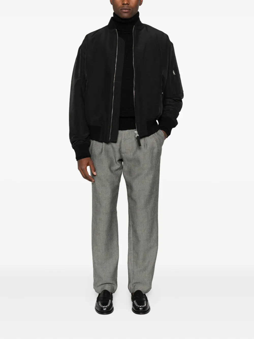 Original vintage style Smith trousers - Zwart