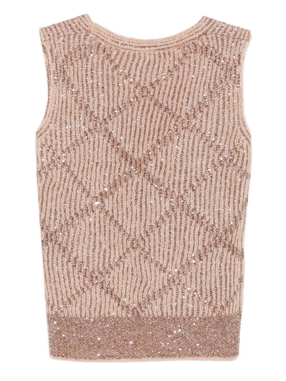 D.Exterior sequin embellished sweater | Knitted Sweaters | Image 2