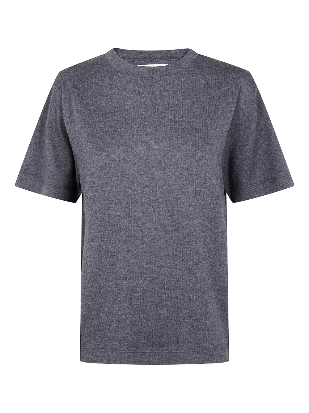 Extreme Cashmere Crew-neck T-shirt In Gray