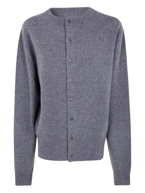 extreme cashmere buttoned cardigan