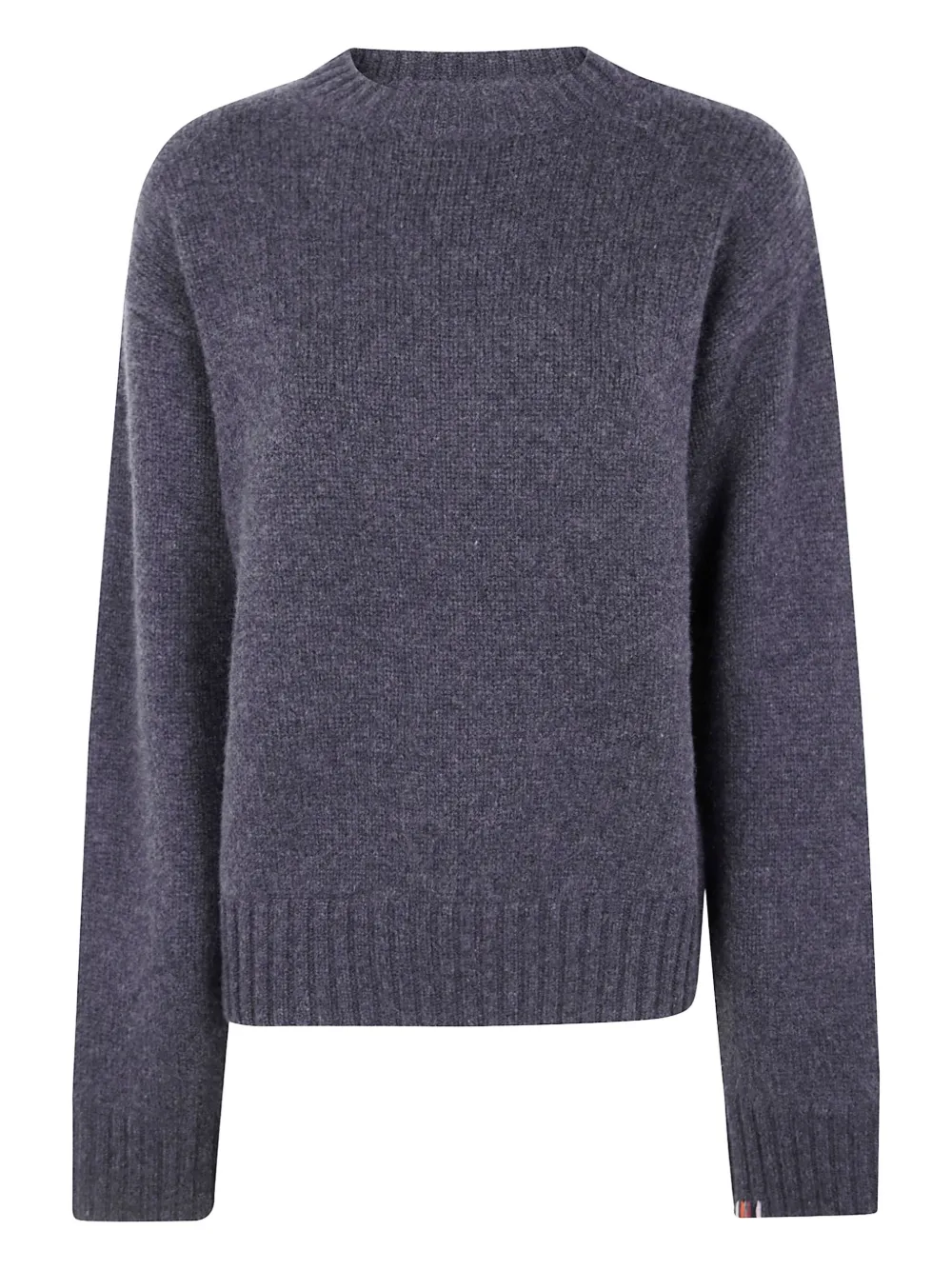 extreme cashmere crew-neck cashmere sweater | Grey | Image 1