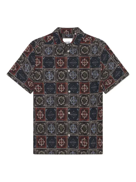 Les Deux camisa manga corta con diseño patchwork