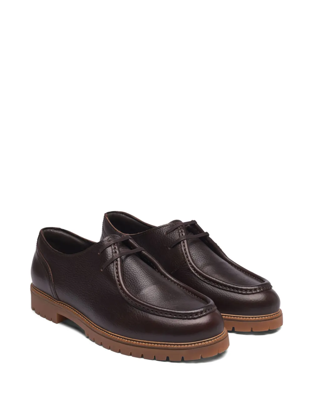 Les Deux leather lace-up shoes | Image 2