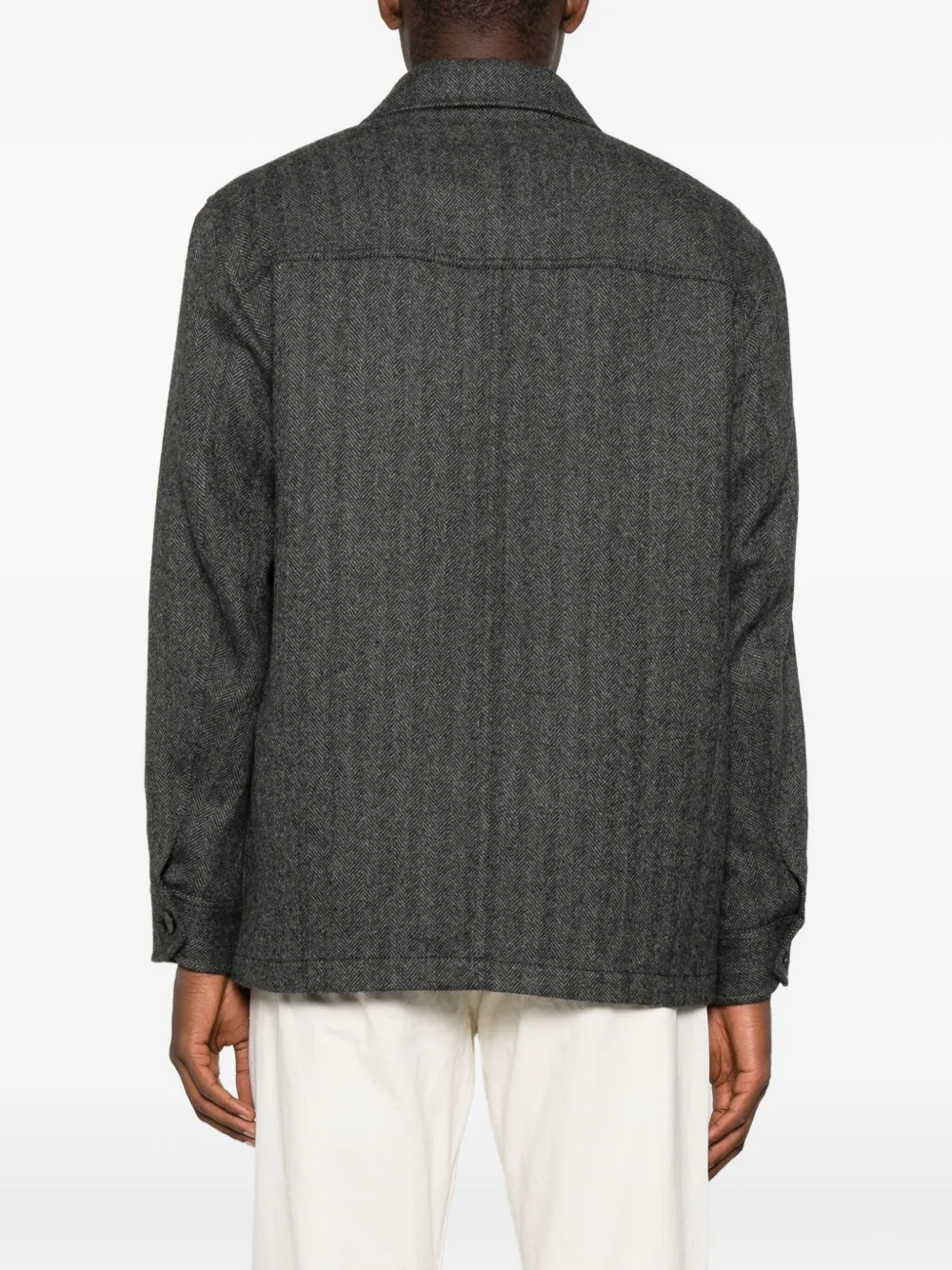 Brioni Jack met klepzak Grijs