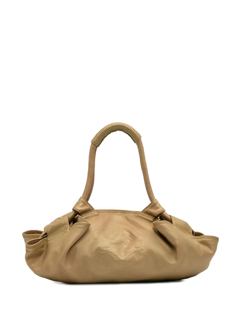 Loewe Pre-Owned 2000 ナッパ アイレ ホーボーバッグ - ゴールドトーン Loewe Pre-Owned 2000 ナッパ アイレ ホーボーバッグ - ゴールドトーン