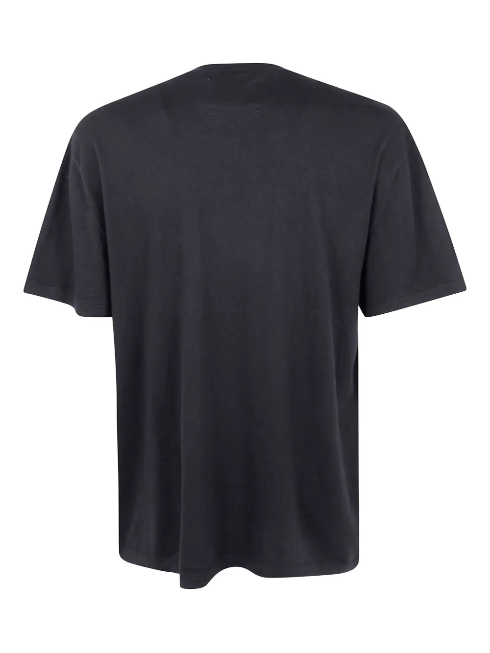 Extreme cashmere fine-knit T-shirt - Zwart